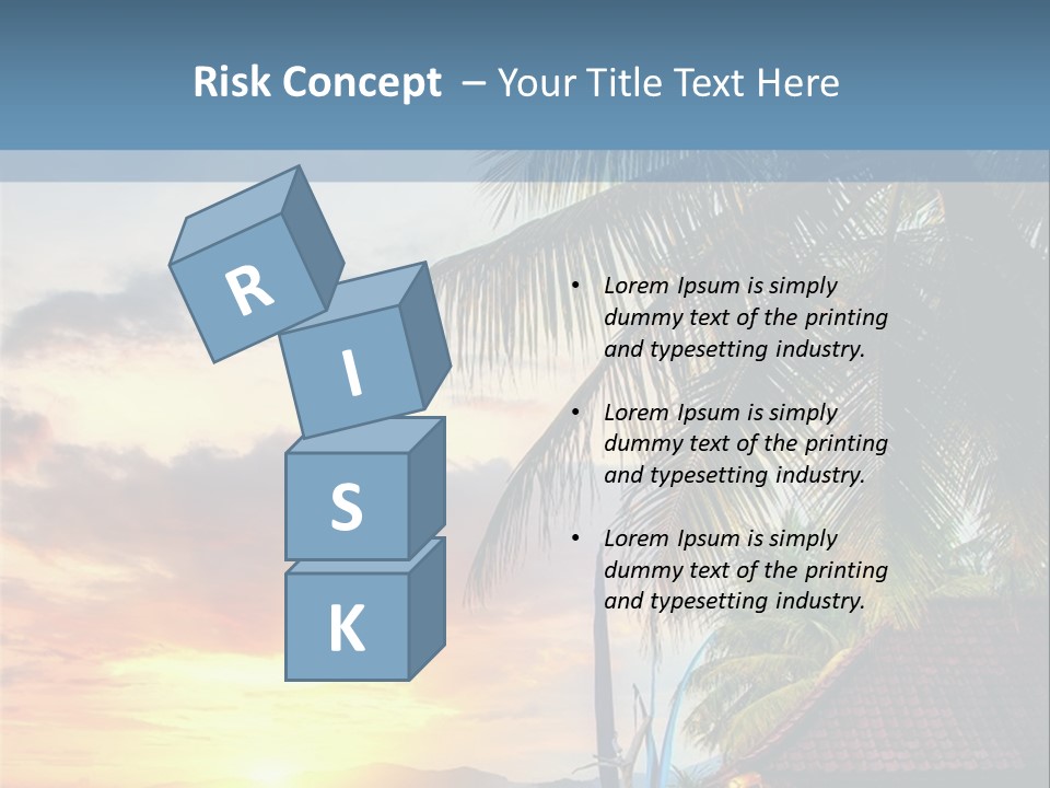 Dream Luxury Ocean PowerPoint Template