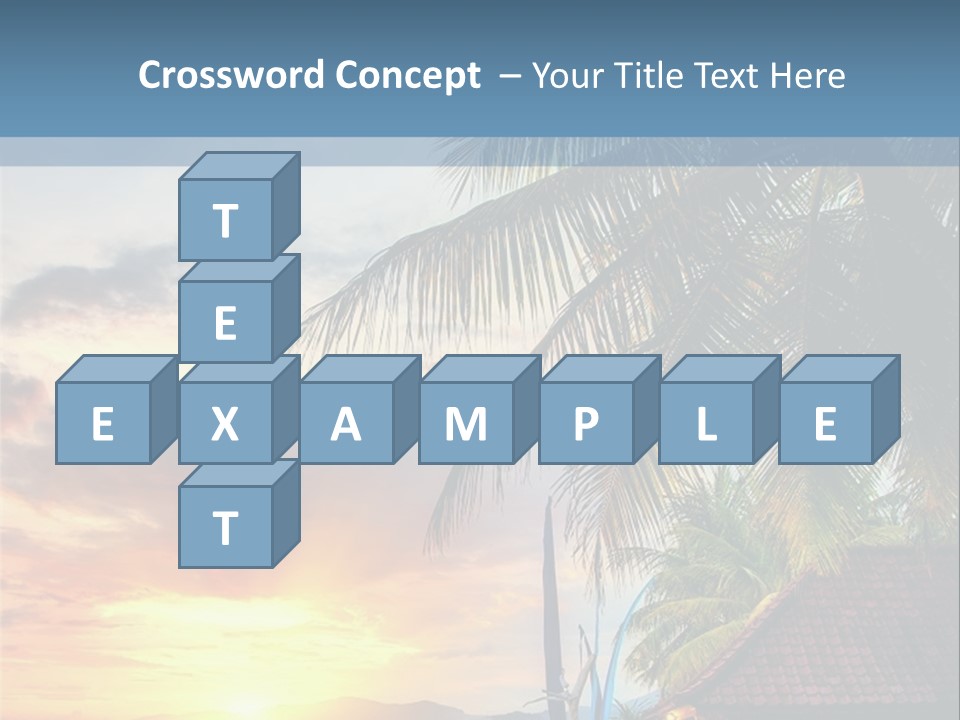 Dream Luxury Ocean PowerPoint Template