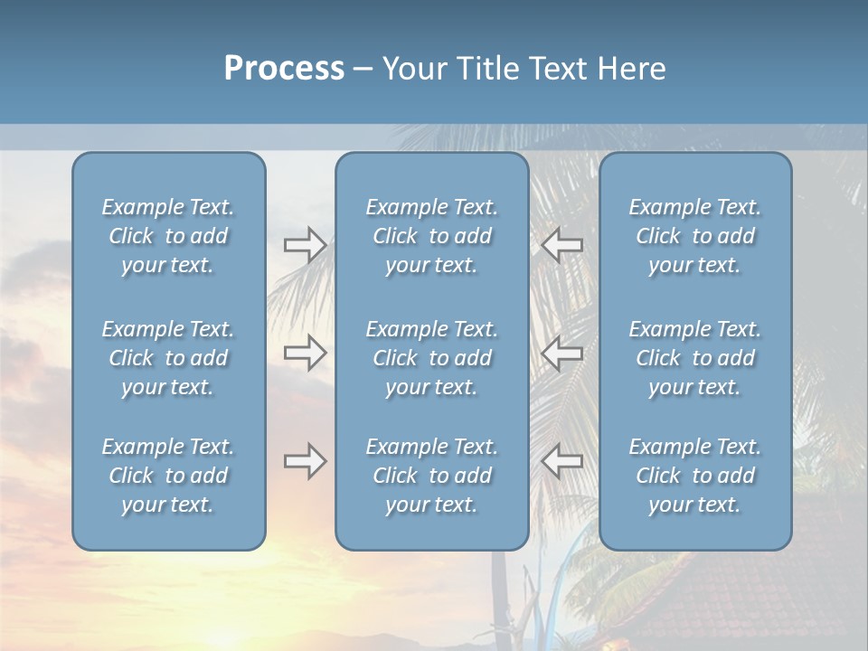 Dream Luxury Ocean PowerPoint Template