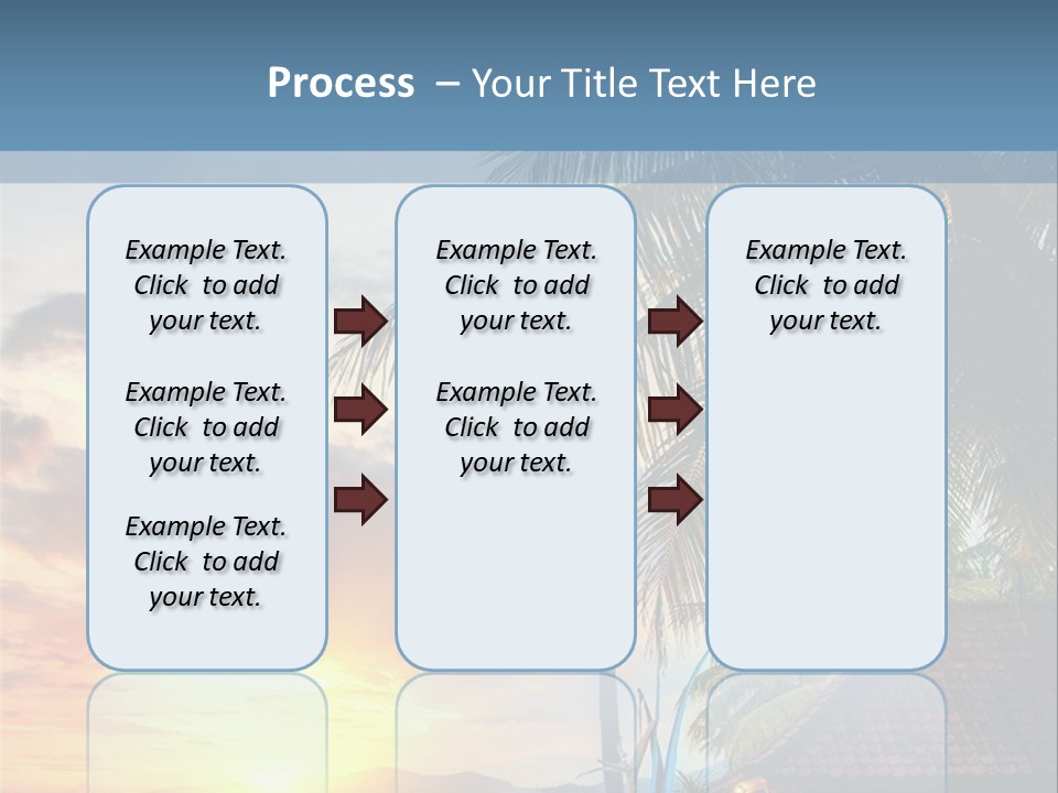 Dream Luxury Ocean PowerPoint Template