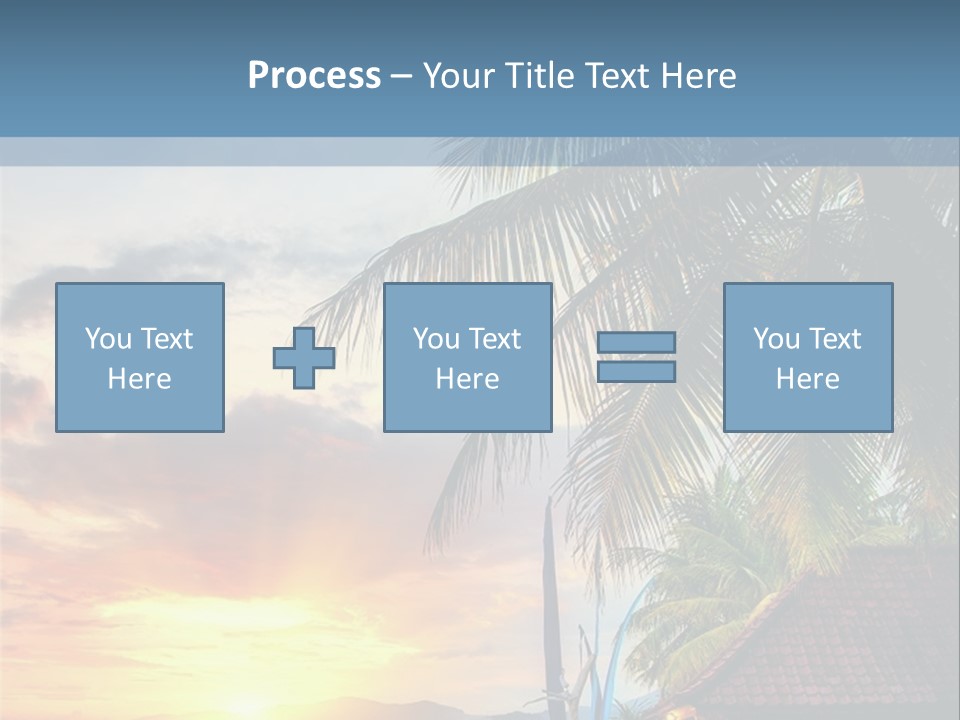 Dream Luxury Ocean PowerPoint Template