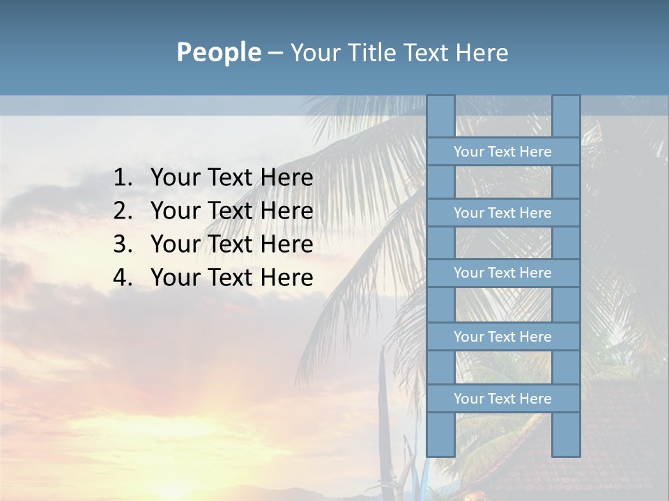 Dream Luxury Ocean PowerPoint Template