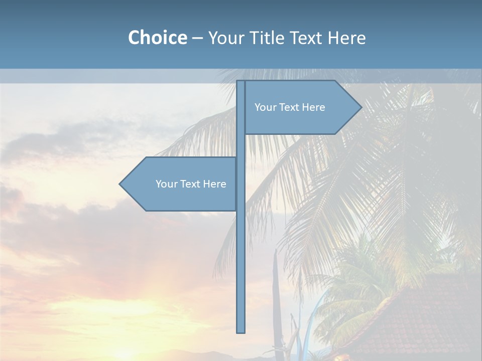 Dream Luxury Ocean PowerPoint Template