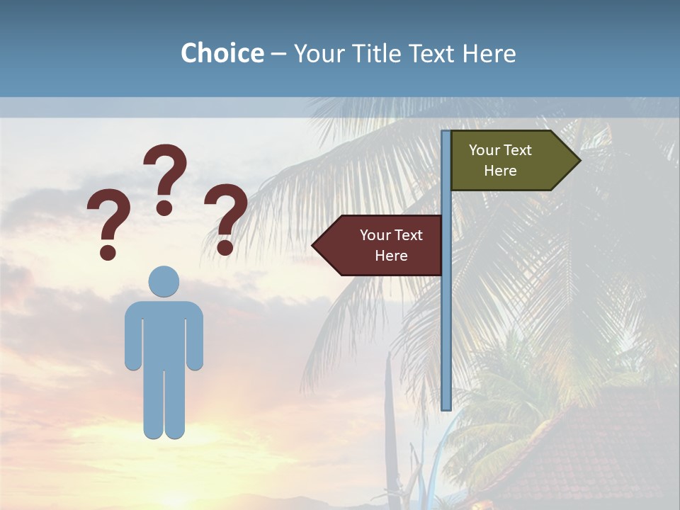 Dream Luxury Ocean PowerPoint Template