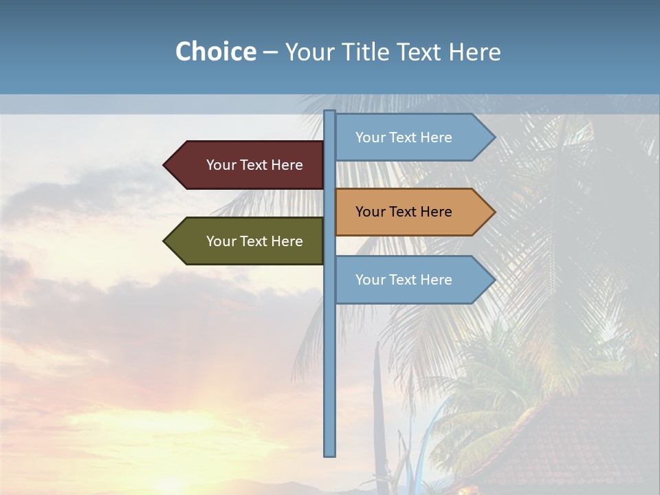 Dream Luxury Ocean PowerPoint Template