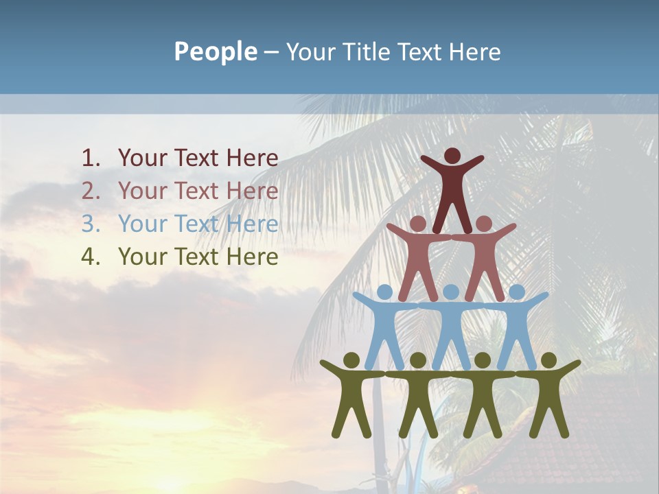 Dream Luxury Ocean PowerPoint Template