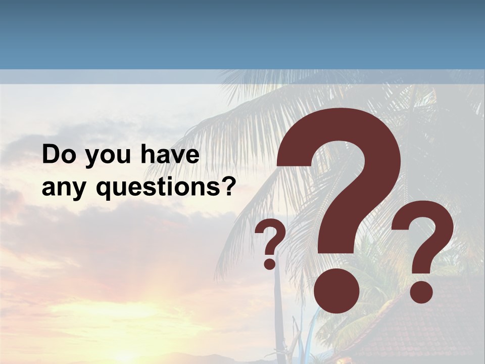 Dream Luxury Ocean PowerPoint Template