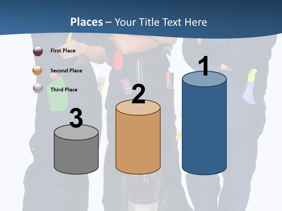 Detergents Smile Hold PowerPoint Template