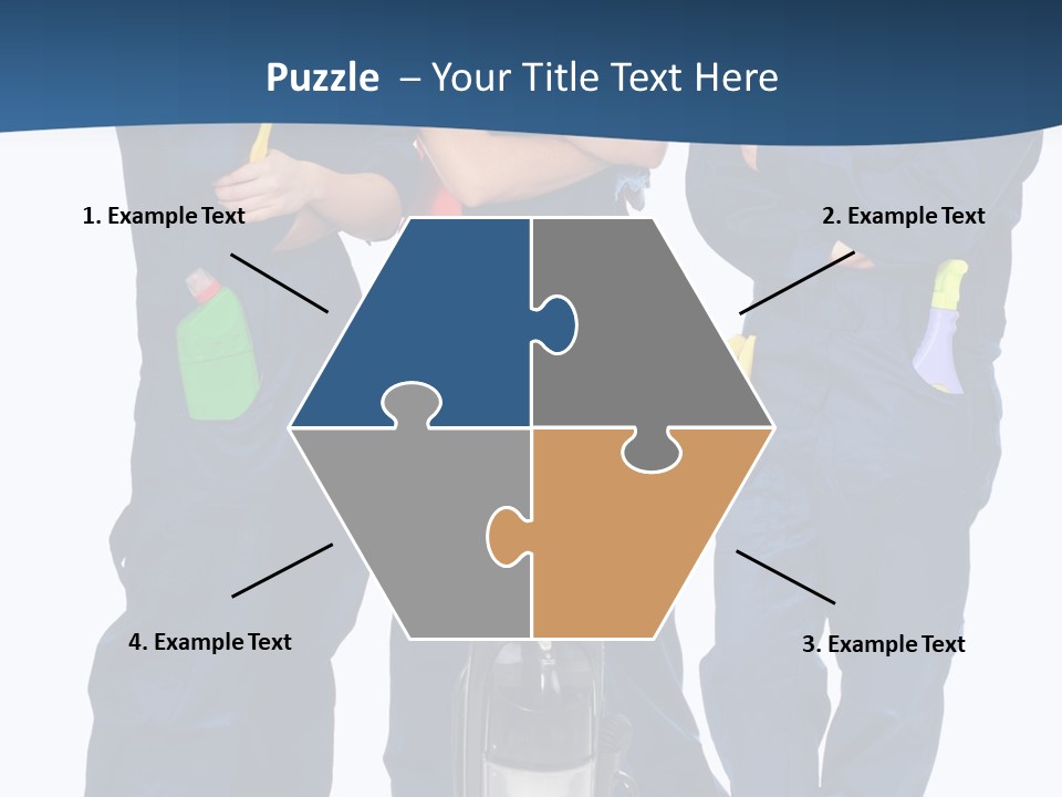Detergents Smile Hold PowerPoint Template