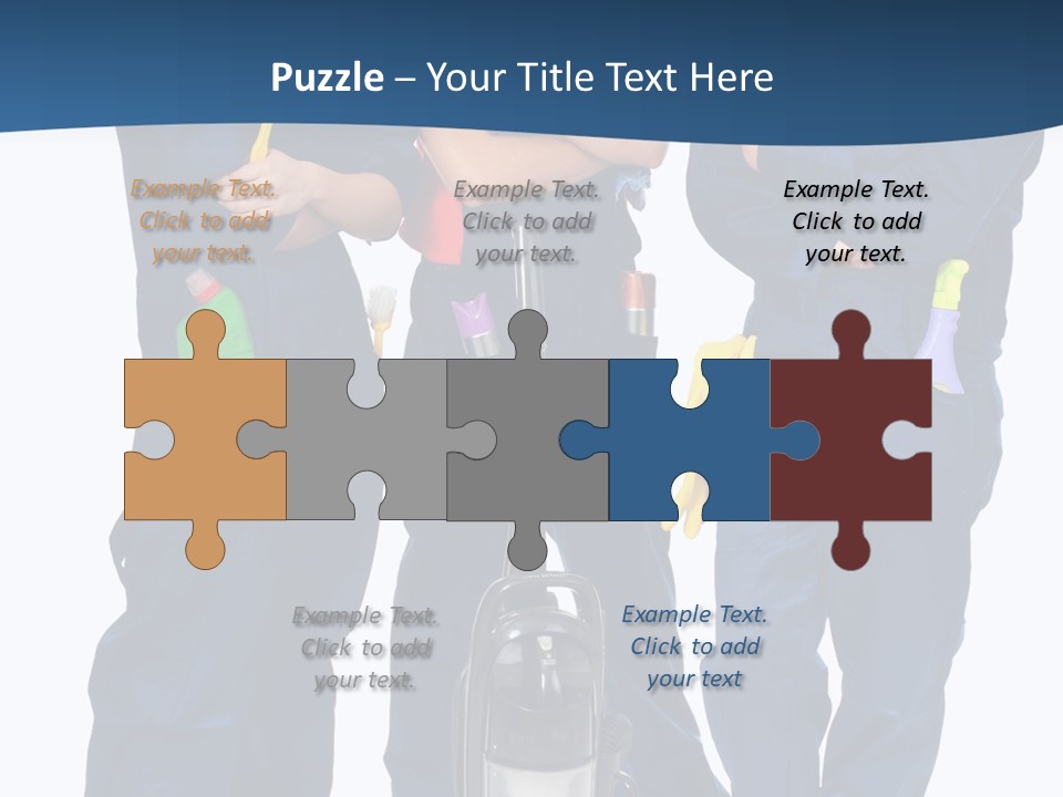 Detergents Smile Hold PowerPoint Template