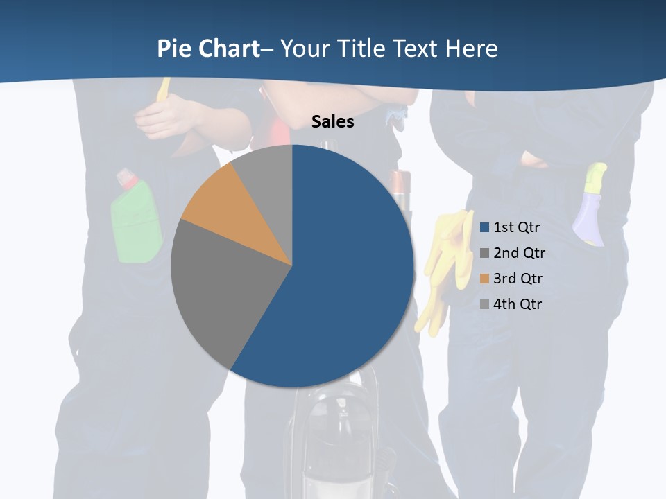 Detergents Smile Hold PowerPoint Template