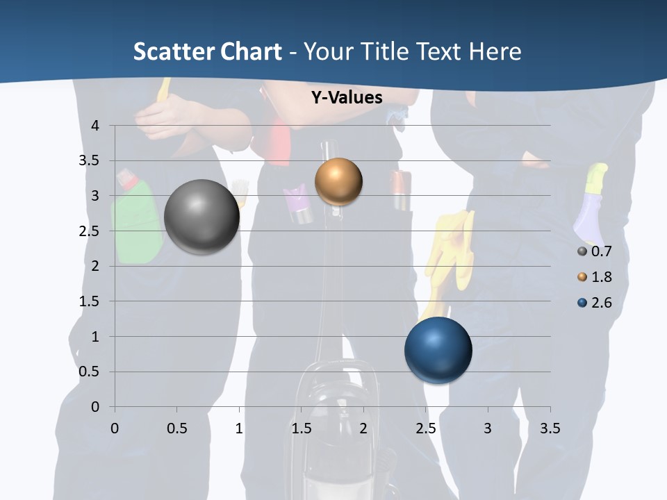 Detergents Smile Hold PowerPoint Template