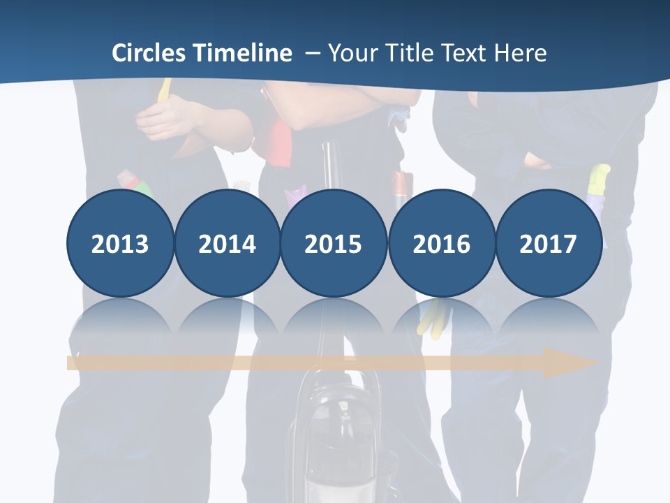 Detergents Smile Hold PowerPoint Template