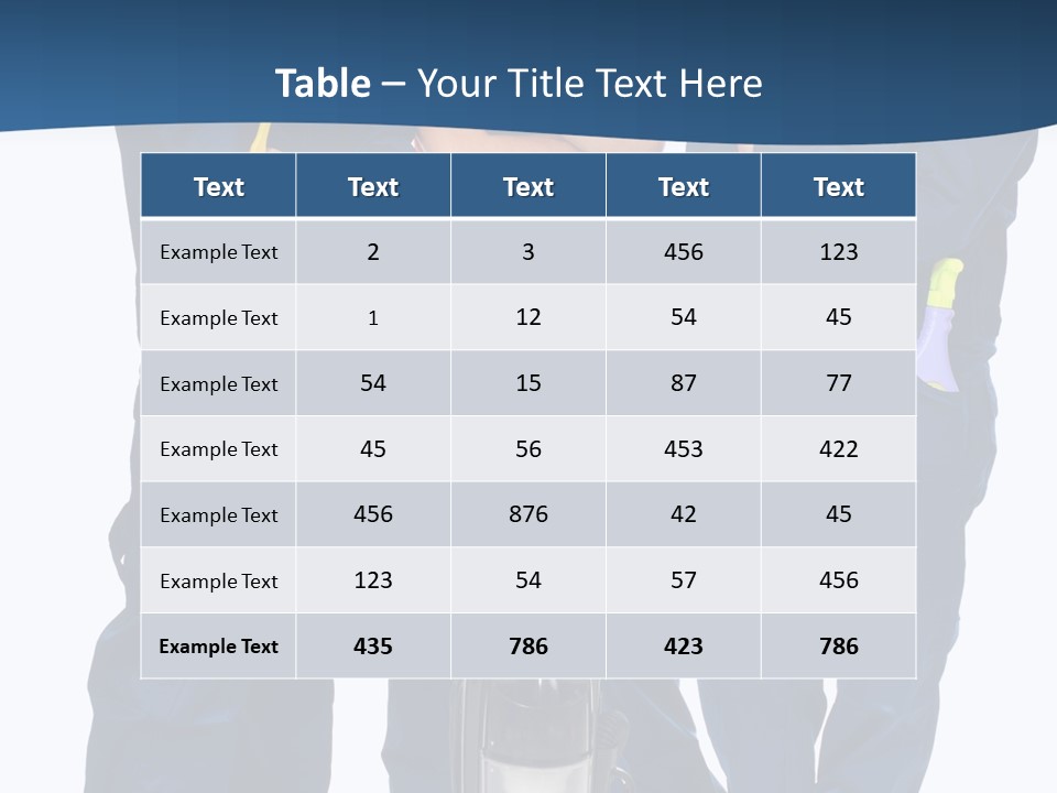 Detergents Smile Hold PowerPoint Template