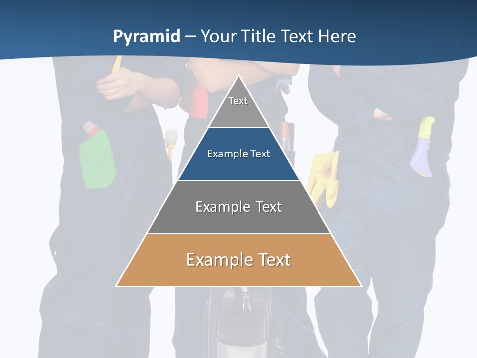 Detergents Smile Hold PowerPoint Template