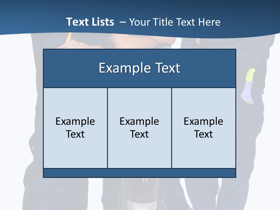 Detergents Smile Hold PowerPoint Template