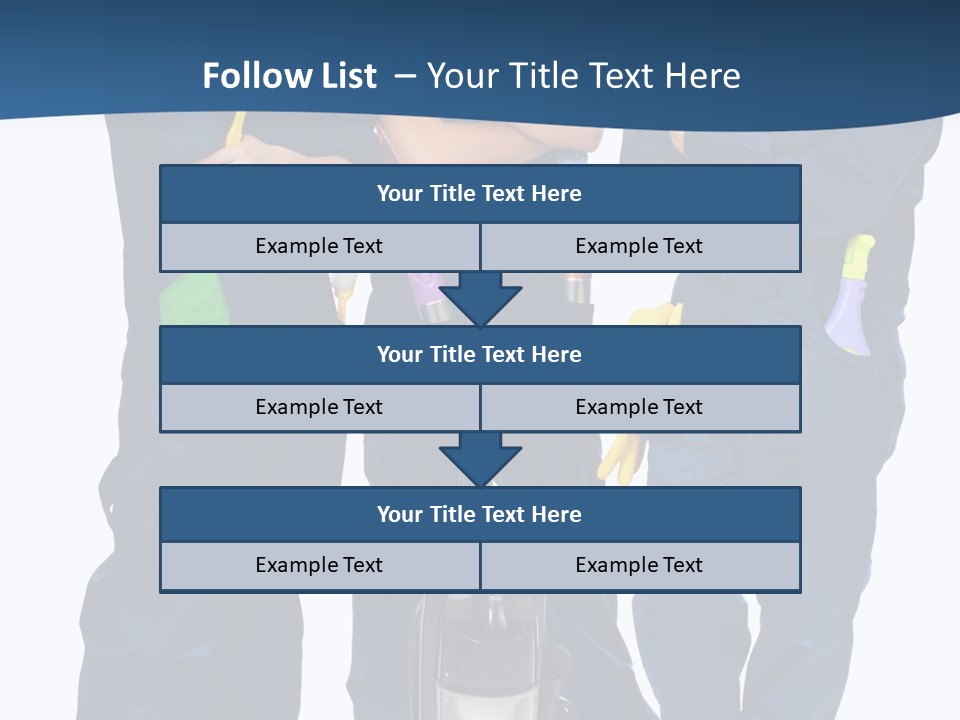 Detergents Smile Hold PowerPoint Template