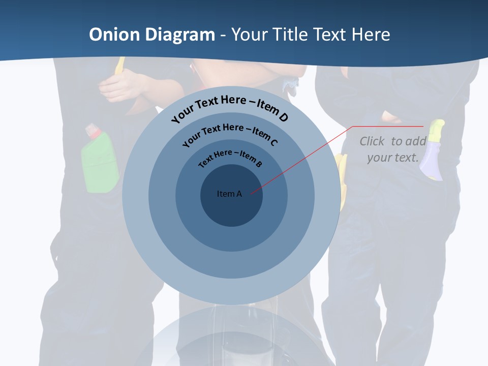 Detergents Smile Hold PowerPoint Template