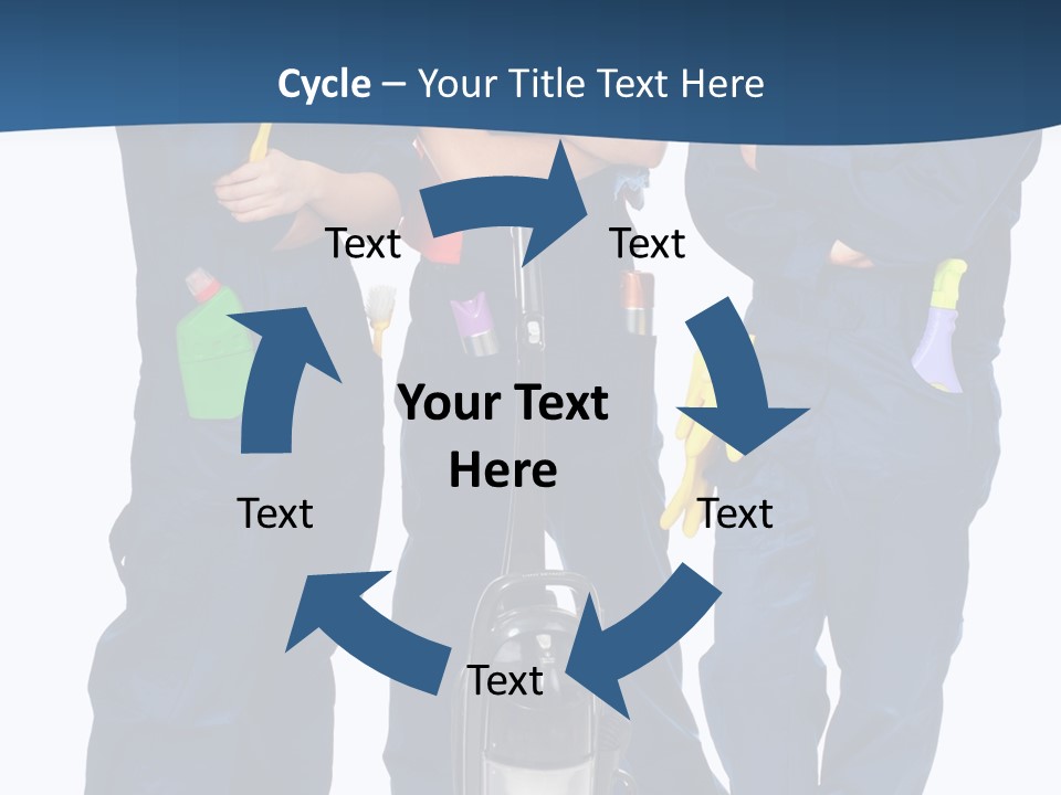 Detergents Smile Hold PowerPoint Template