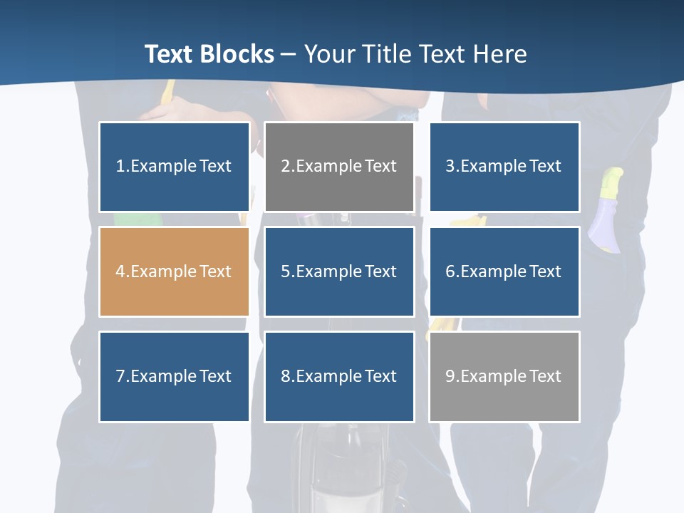 Detergents Smile Hold PowerPoint Template