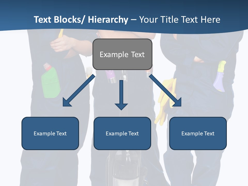 Detergents Smile Hold PowerPoint Template