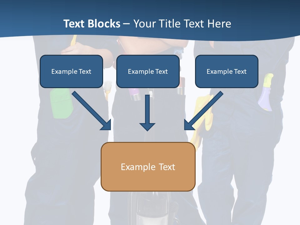 Detergents Smile Hold PowerPoint Template
