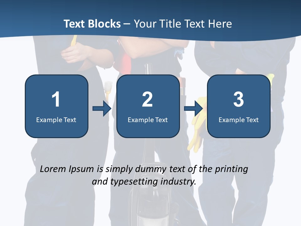 Detergents Smile Hold PowerPoint Template