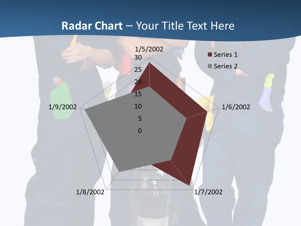Detergents Smile Hold PowerPoint Template