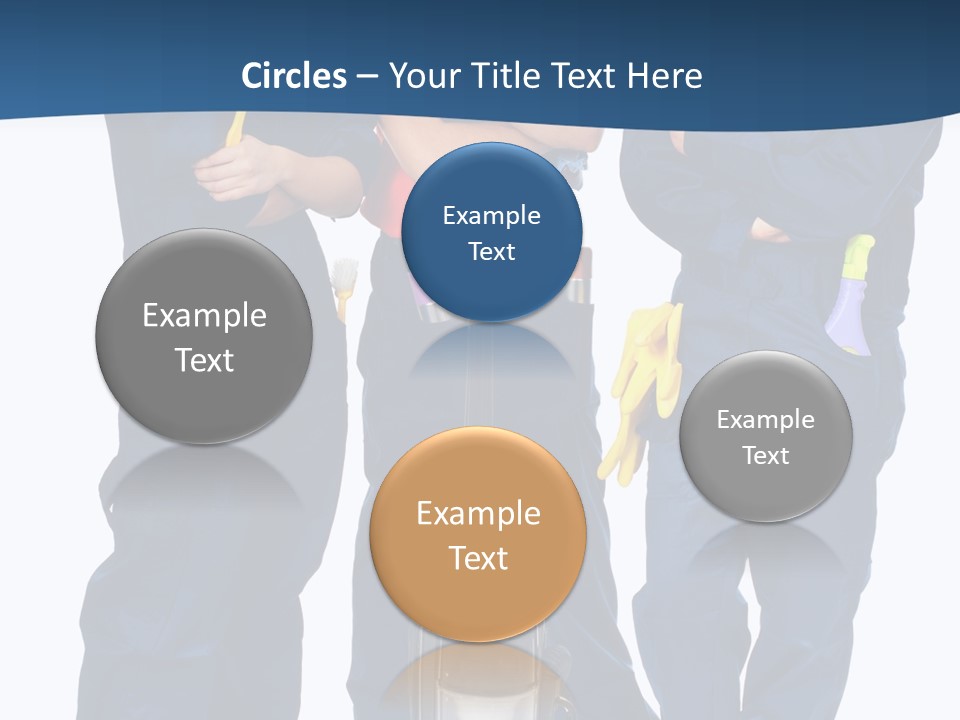 Detergents Smile Hold PowerPoint Template