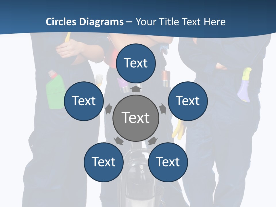 Detergents Smile Hold PowerPoint Template