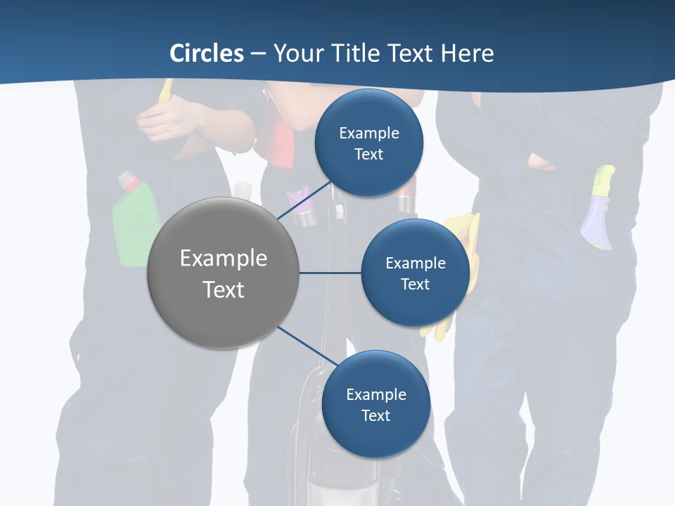 Detergents Smile Hold PowerPoint Template