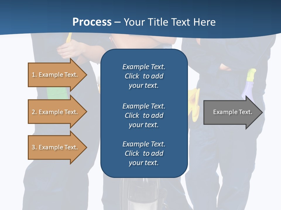 Detergents Smile Hold PowerPoint Template