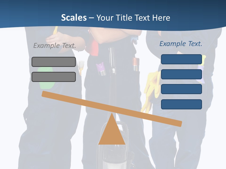 Detergents Smile Hold PowerPoint Template