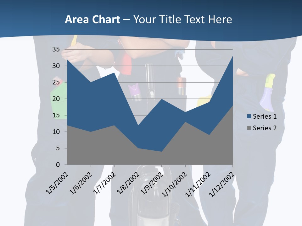 Detergents Smile Hold PowerPoint Template