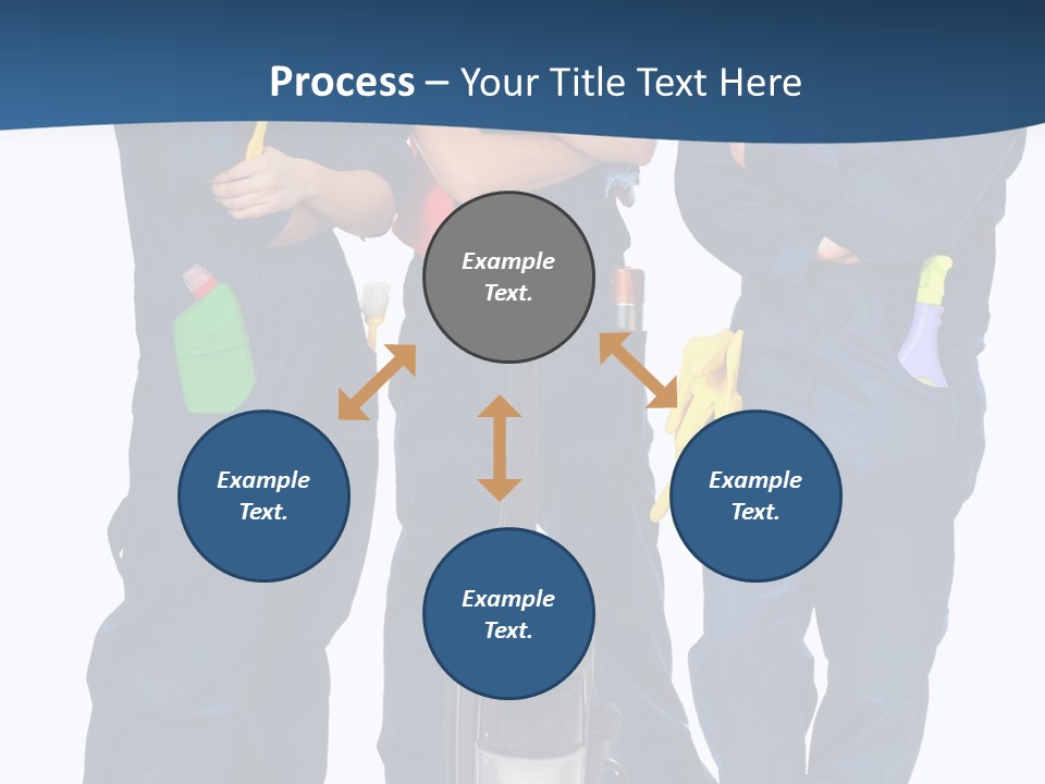 Detergents Smile Hold PowerPoint Template