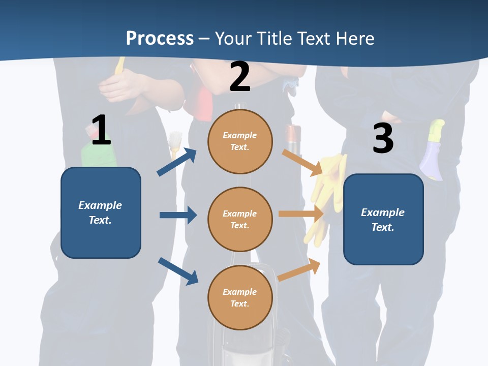 Detergents Smile Hold PowerPoint Template