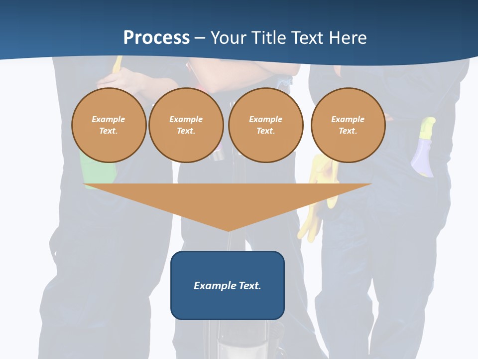 Detergents Smile Hold PowerPoint Template