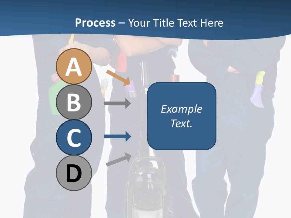 Detergents Smile Hold PowerPoint Template