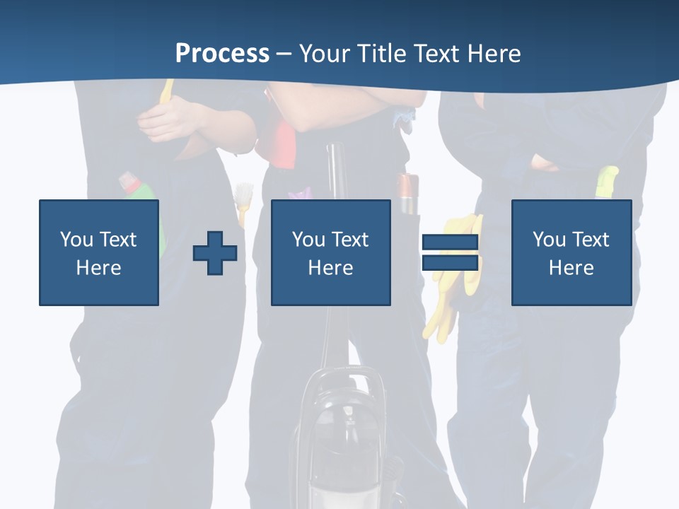 Detergents Smile Hold PowerPoint Template