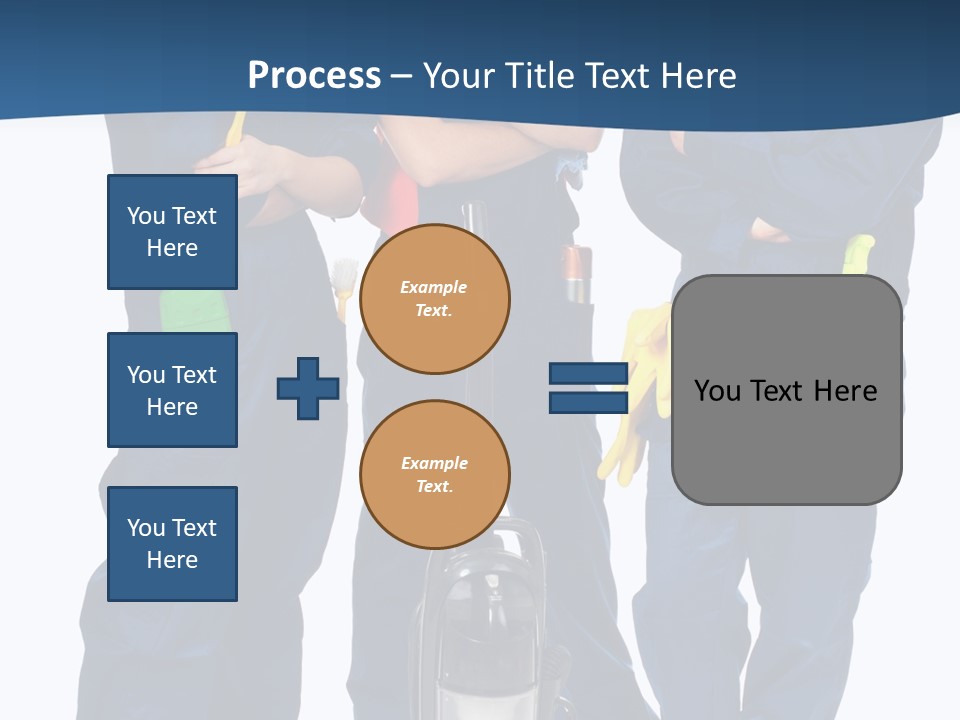 Detergents Smile Hold PowerPoint Template