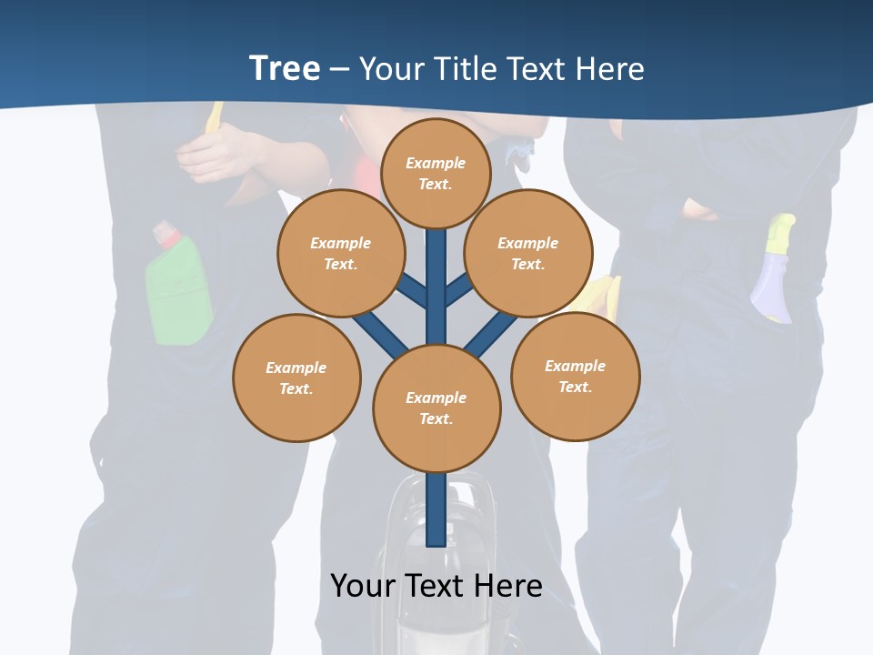 Detergents Smile Hold PowerPoint Template