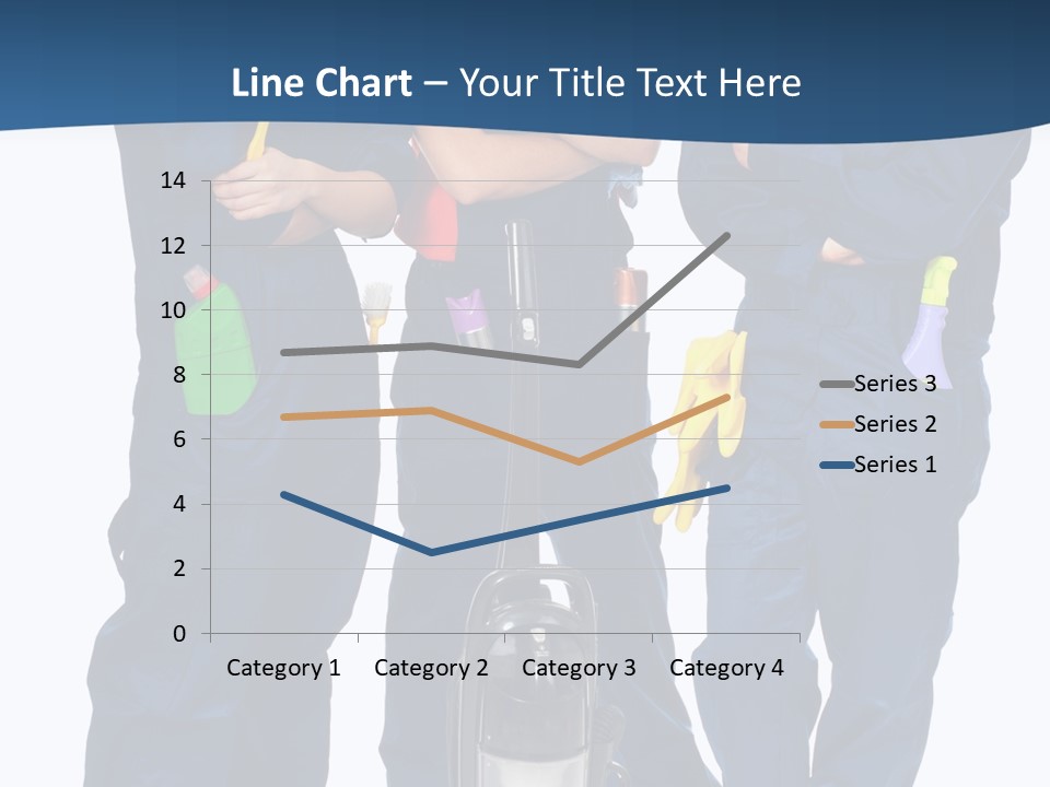 Detergents Smile Hold PowerPoint Template