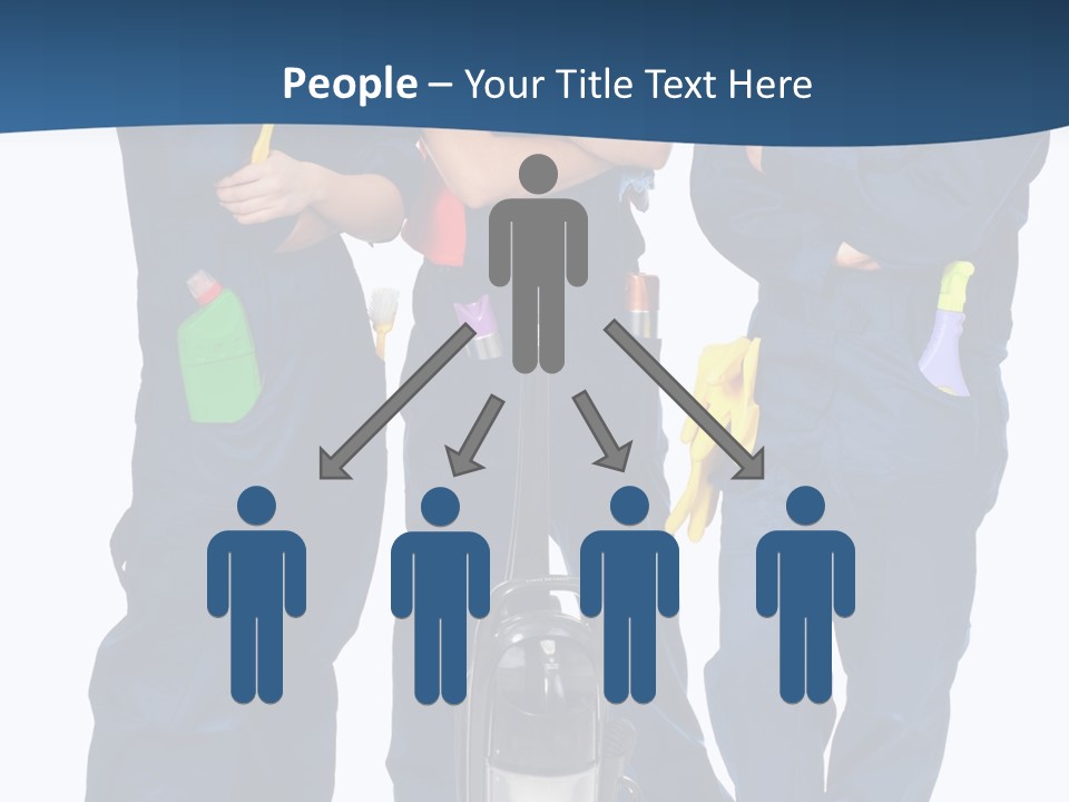 Detergents Smile Hold PowerPoint Template