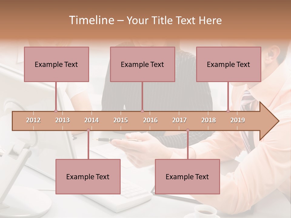 Idea Female Busy PowerPoint Template