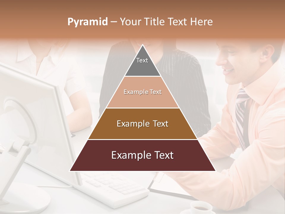 Idea Female Busy PowerPoint Template