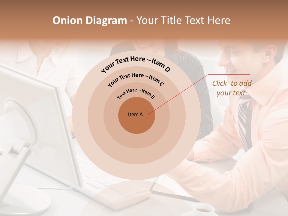 Idea Female Busy PowerPoint Template