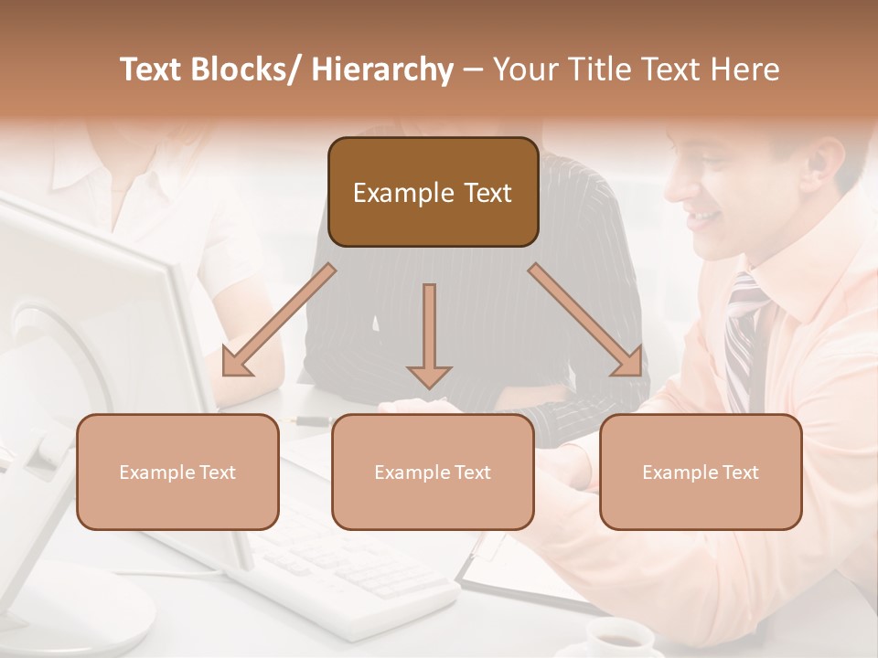 Idea Female Busy PowerPoint Template