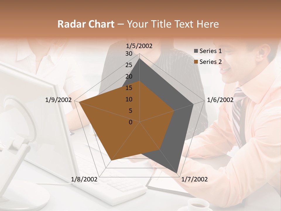 Idea Female Busy PowerPoint Template