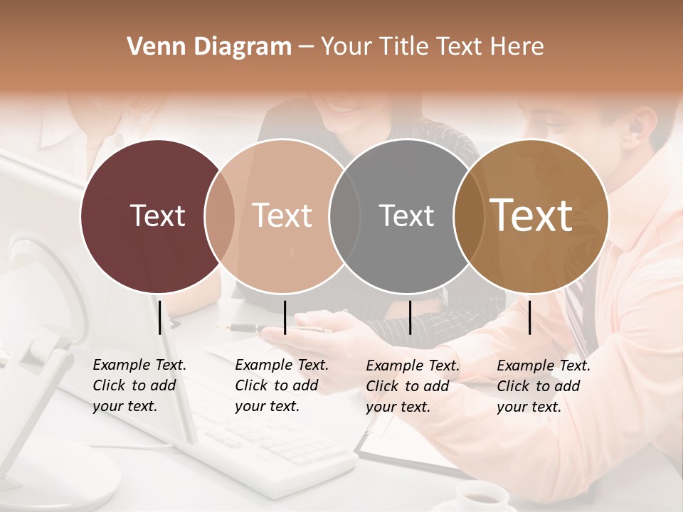 Idea Female Busy PowerPoint Template