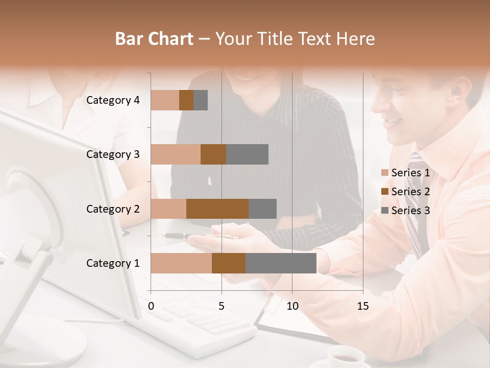 Idea Female Busy PowerPoint Template
